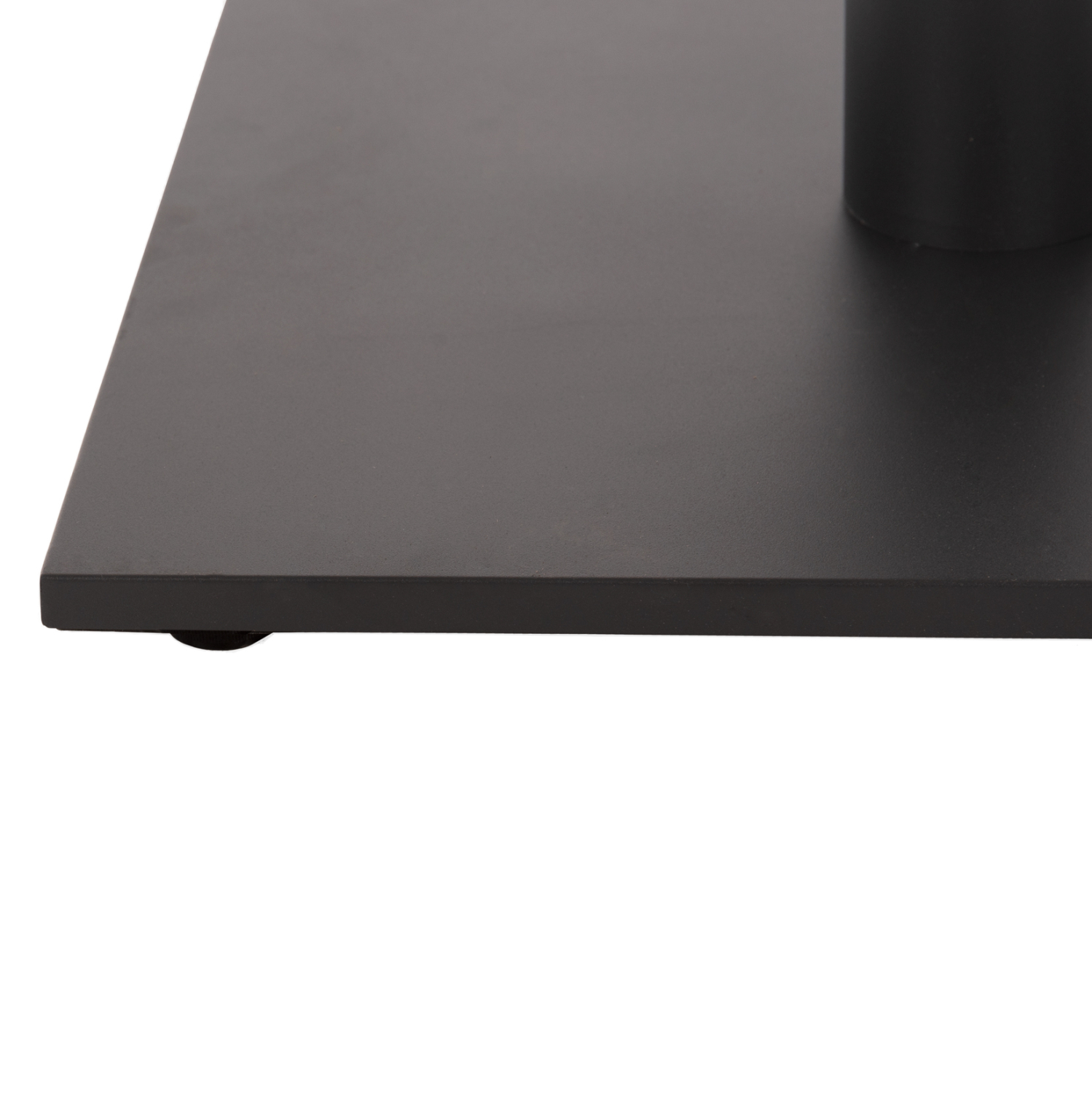 ΒΑΣΗ ΤΡΑΠΕΖΙΟΥ ΜΠΑΡ ΜΕΤΑΛΛΙΚΗ ΓΚΡΙ ΜΑΤ 46Χ46Χ108Yεκ. ΜΕ ΡΕΓΟΥΛΑΤΟΡΟΥΣ HM439.20