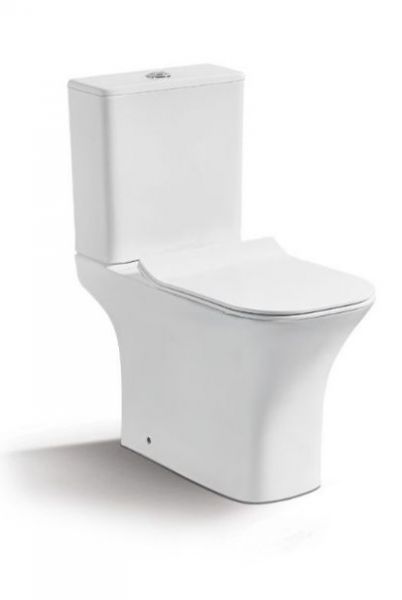 SAVINA ΛΕΚΑΝΗ RIMLESS ΧΠ/ΠΣ ΜΕ ΚΑΛΥΜΜΑ