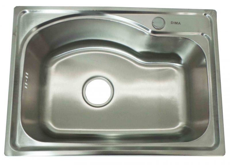 DIMA  ΝΕΡΟΧΥΤΗΣ ΙΝΟΧ 580*420*200*0.7 MM