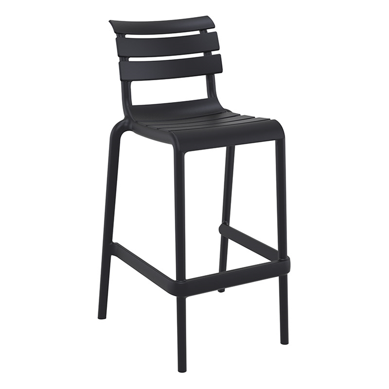 HELEN 75εκ. ΣΚΑΜΠΟ BLACK ΠΟΛ/ΝΙΟΥ 53X55X105εκ.