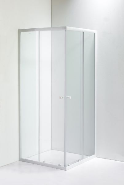 BIANCA - ΚΑΜΠΙΝΑ 4/ΓΩΝΗ 80*80 ΛΕΥΚΗ ΓΥΑΛΙ ΔΙΑΦΑΝΕΣ 5 mm ΣΧΕΤΗ_