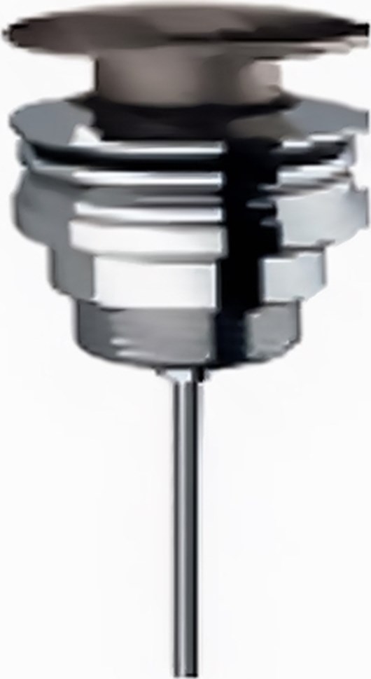 Eurorama Βαλβίδα Νιπτήρος Clic-Clac Με Χρώμα Μαύρο Brushed Elleta Chester R0338-410
