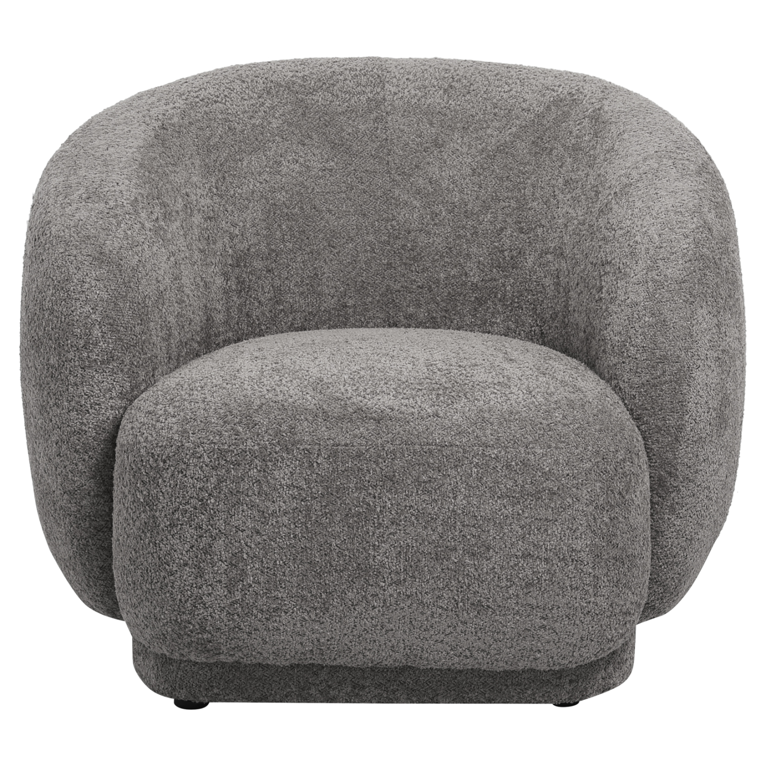 ΠΟΛΥΘΡΟΝΑ KARPEN HM9600.01 ΓΚΡΙ ΜΠΟΥΚΛΕ ΥΦΑΣΜΑ 93x87x78Υ εκ.