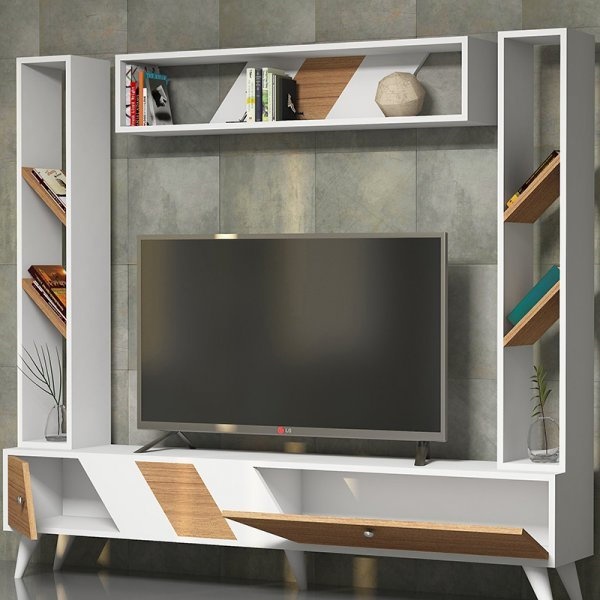 Σύνθετο Σαλονιού Rile Μ180xΒ30xΥ160εκ.